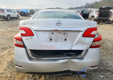 2015 Nissan Sentra S из США, поврежденный, VIN 3N1AB7AP4FY231083